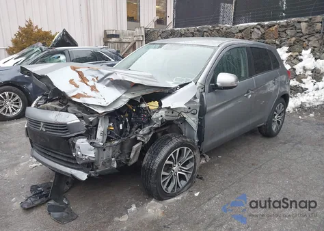 2016 Mitsubishi Outlander Sport 2.4 Es z USA, uszkodzony, nr VIN JA4AP3AW5GZ025822